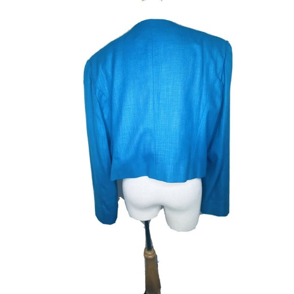 Doncaster Vintage Military Bolero Open Front Blazer Sz 18 New - Picture 8 of 11